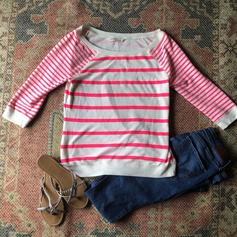 Old navy striped lightweight sweater